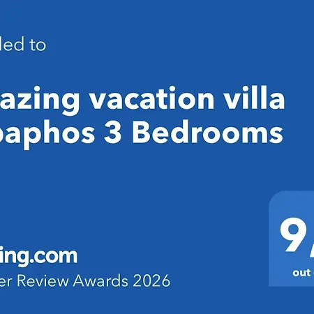 Ferienhaus Amazing Vacation In Paphos 3 Bedrooms Klorakas
