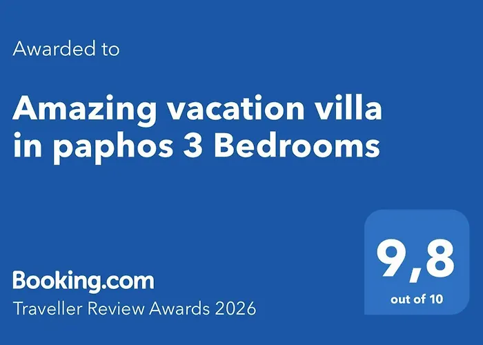 Prázdninový dům Amazing Vacation In Paphos 3 Bedrooms Klorakas